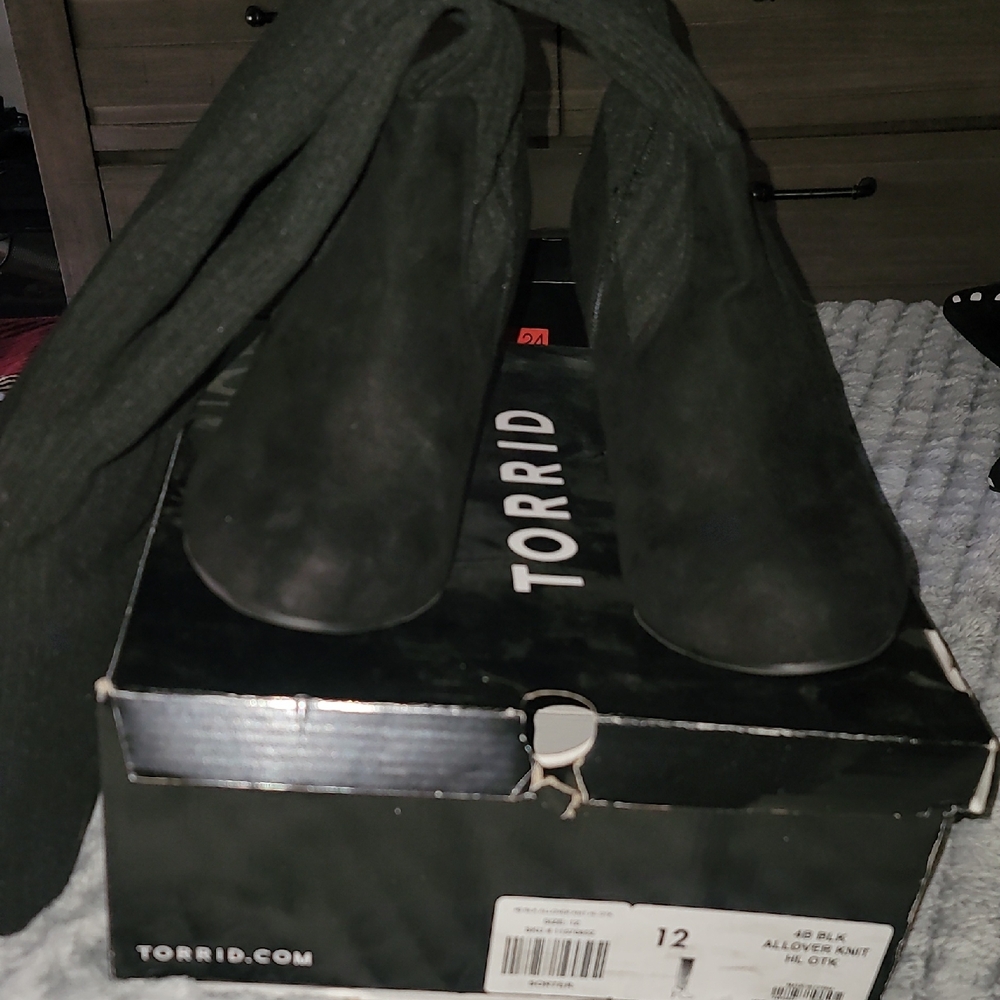 Torrid Black Boots